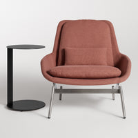 Field Lounge Chair in Maharam Mode in Caramelized - Angle 7