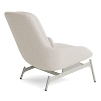 Field Lounge Chair in Vos Bone - Angle 10