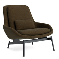 Field Lounge Chair in Vos Carob - Angle 8