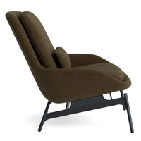 Field Lounge Chair in Vos Carob - Angle 9