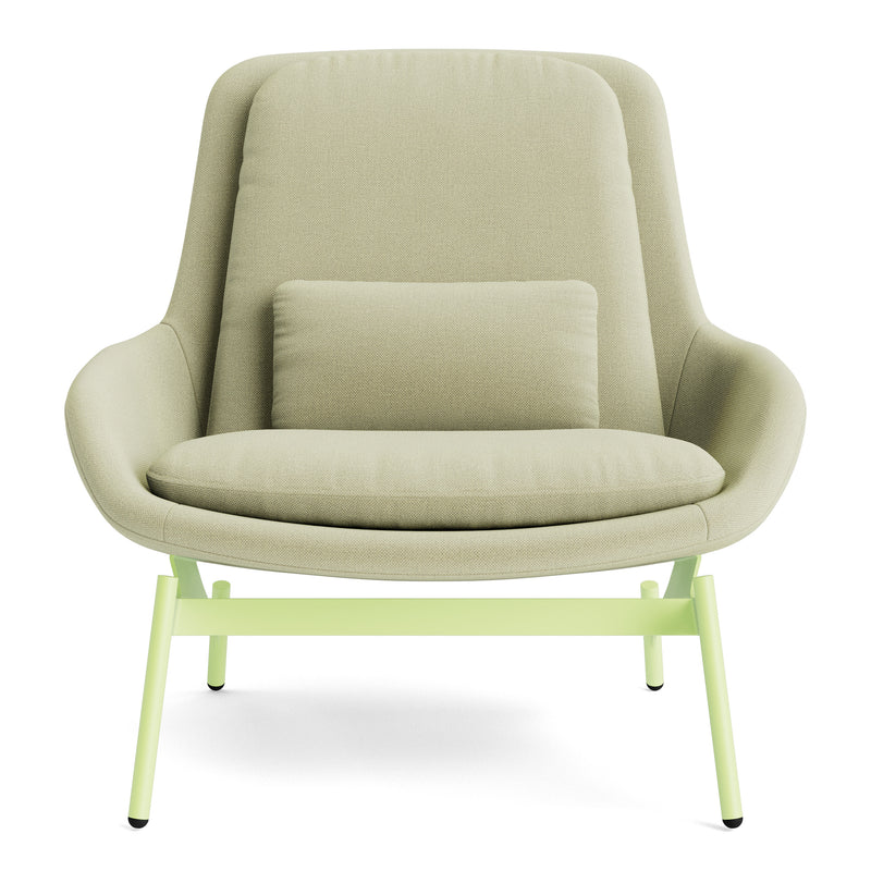 Field Lounge Chair in Maharam Mode in Yucca - Angle 1