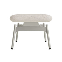 Field Lounge Chair and Ottoman Set in Vos Bone - Angle 9