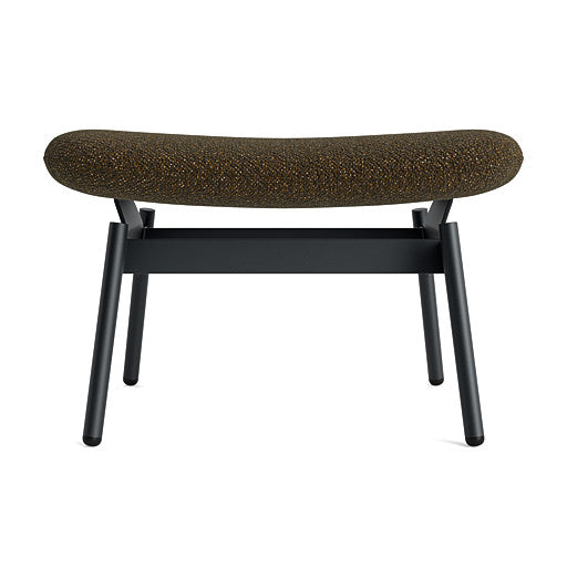Field Ottoman in Vos Carob - Angle 1