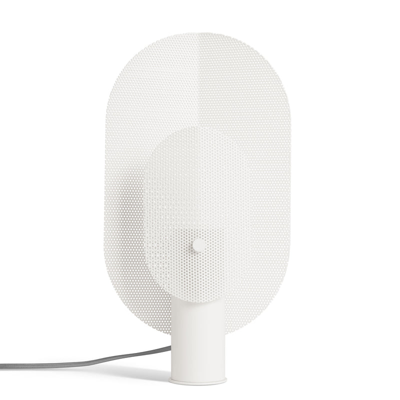 Filter Table Lamp in White - Angle 1