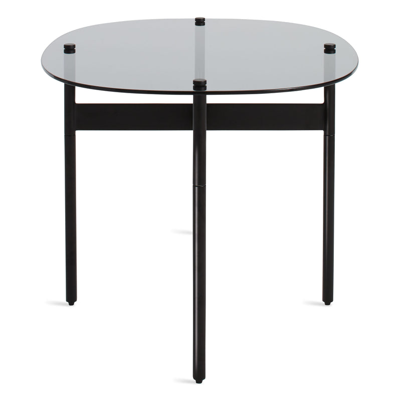 Flume Side Table in Black - Angle 2