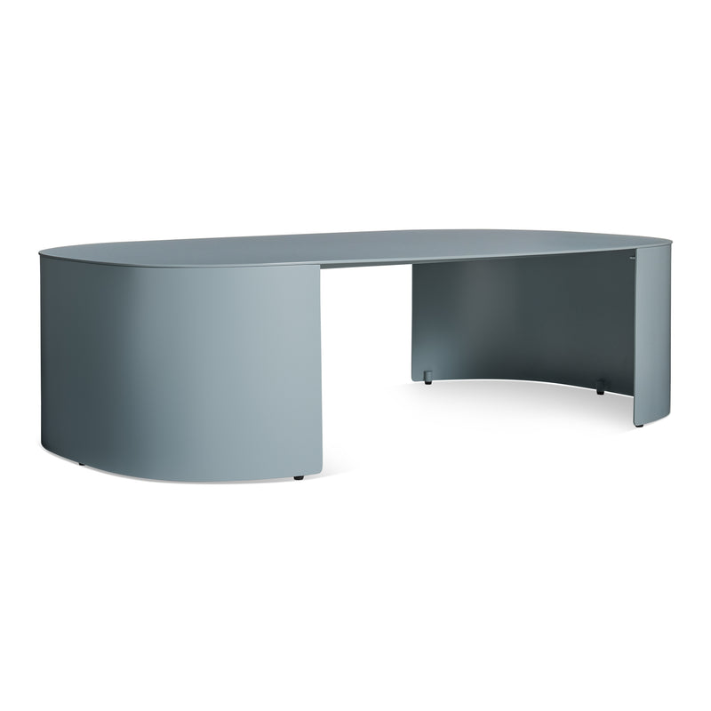 Bug Outdoor Coffee Table in Grey Blue - Angle 2