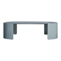 Bug Outdoor Coffee Table in Grey Blue - Angle 1