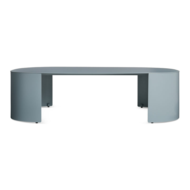 Bug Outdoor Coffee Table in Grey Blue - Angle 1