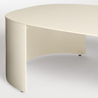 Bug Outdoor Coffee Table in Ivory - Angle 5