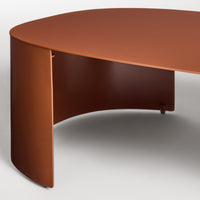 Bug Outdoor Coffee Table in Rust - Angle 5