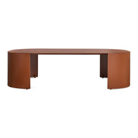 Bug Outdoor Coffee Table in Rust - Angle 1