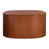 Bug Outdoor Coffee Table in Rust - Angle 3