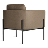 Getup Lounge Chair in Gabro Coffee - Angle 5