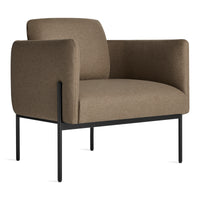 Getup Lounge Chair in Gabro Coffee - Angle 3