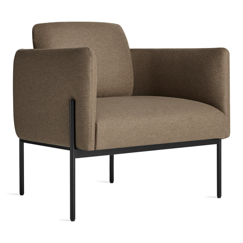 Getup Lounge Chair in Gabro Coffee - Angle 2
