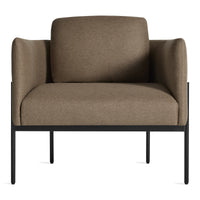 Getup Lounge Chair in Gabro Coffee - Angle 1