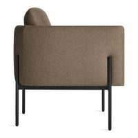 Getup Lounge Chair in Gabro Coffee - Angle 4