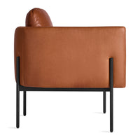 Getup Lounge Chair en Toffee Leather - ángulo 4