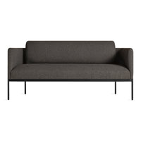 Getup 67" Sofa in Kelso Charcoal - Angle 1
