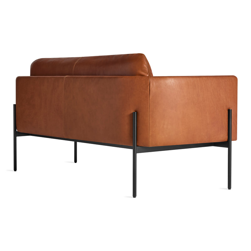 Getup 67" Sofa in Toffee Leather