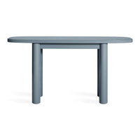 Good Times Console Table in Grey Blue - Angle 1