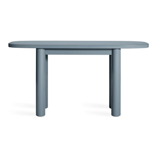 Good Times Console Table in Grey Blue - Angle 1
