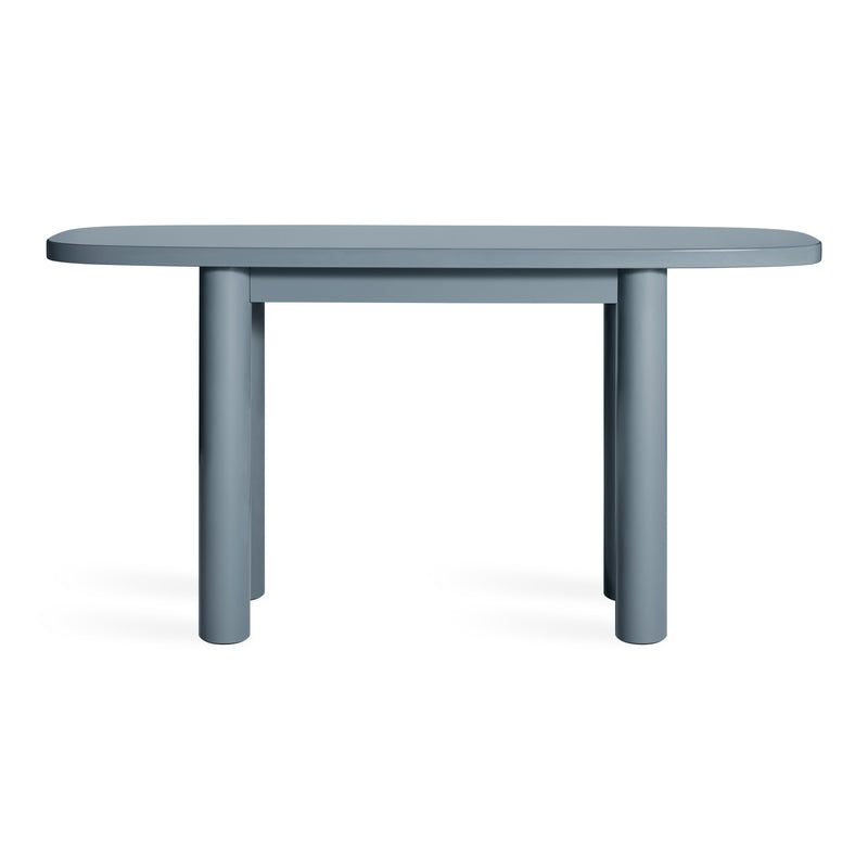 Good Times Console Table in Grey Blue - Angle 1