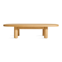Good Times Coffee Table in White Oak - Angle 1