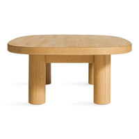 Good Times Coffee Table in White Oak - Angle 5