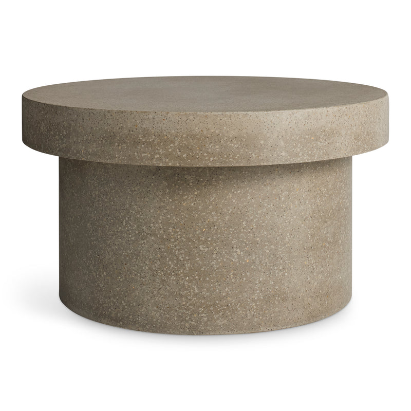 Hunky Dory Coffee Table in Mushroom Terrazzo - Angle 1