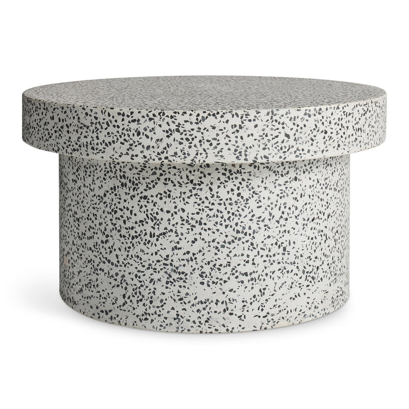 Hunky Dory Coffee Table in White Terrazzo