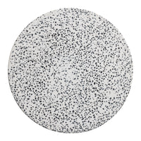 Hunky Dory Side Table in White Terrazzo - Angle 3