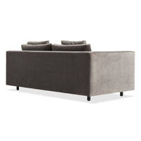 Hands Down 82&quot; Sofa in Storm Velvet / Color Mix 1 - Angle 5