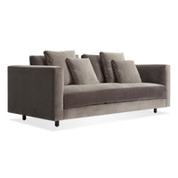 Hands Down 82&quot; Sofa in Storm Velvet / Color Mix 1 - Angle 3