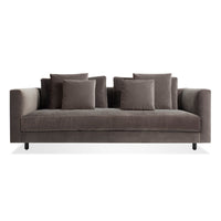 Hands Down 82&quot; Sofa in Storm Velvet / Color Mix 1 - Angle 1