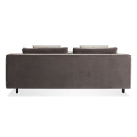 Hands Down 82&quot; Sofa in Storm Velvet / Color Mix 1 - Angle 6