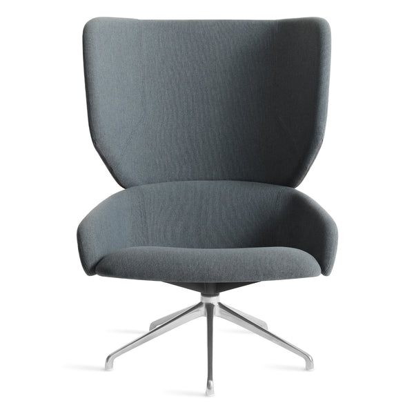 Heads Up Swivel Lounge Chair en Maharam Mode in Machine - ángulo 1
