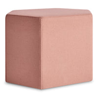 Hecks Ottoman in Vesper Blush - Angle 4