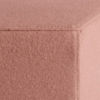Hecks Ottoman en Vesper Blush - ángulo 6