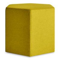 Hecks Ottoman in Vesper Citron - Angle 5