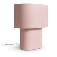 Hilla Large Table Lamp in Blush - Angle 6