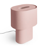 Hilla Large Table Lamp in Blush - Angle 7