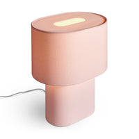 Hilla Large Table Lamp in Blush - Angle 8