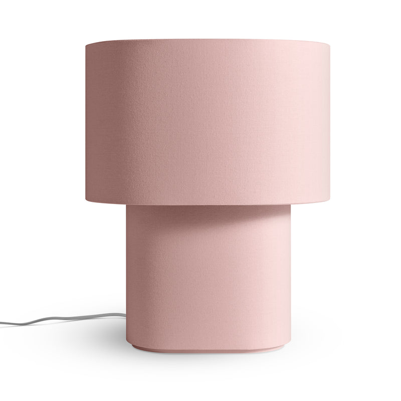 Hilla Large Table Lamp in Blush - Angle 1