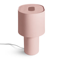 Hilla Large Table Lamp in Blush - Angle 10