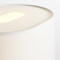 Hilla Large Table Lamp in Linen - Angle 14