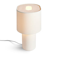 Hilla Large Table Lamp in Linen - Angle 11