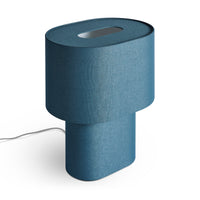 Hilla Large Table Lamp in Navy - Angle 7