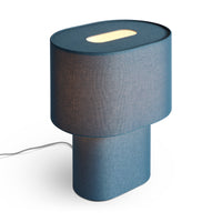 Hilla Large Table Lamp in Navy - Angle 8