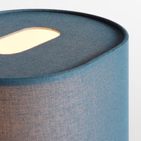 Hilla Large Table Lamp in Navy - Angle 14